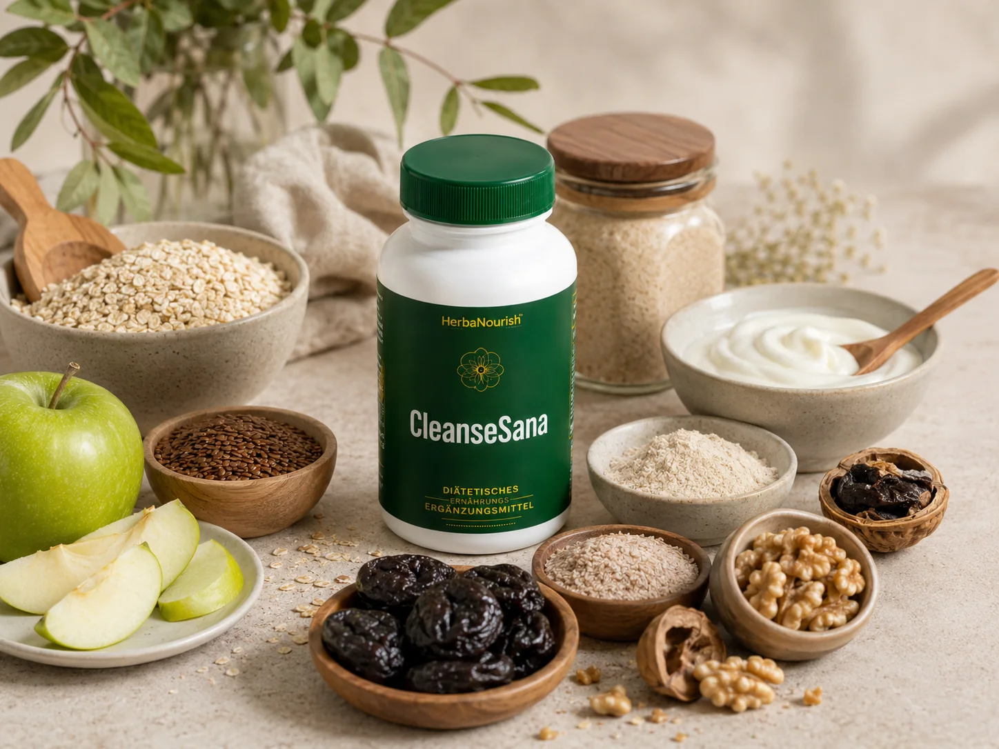 CleanseSana mit ausgewählten Zutaten